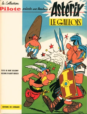 Astérix le Gaulois, Éditions du Lombard, 1961, cartonné